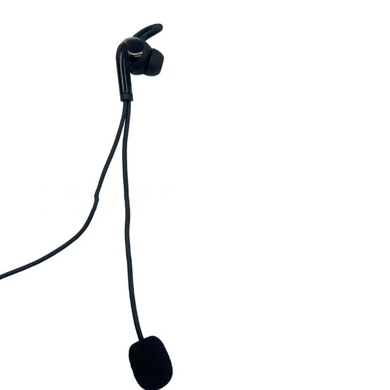 Riding earphone headset portable intercom referee headset TPC interface helmet headset intercom