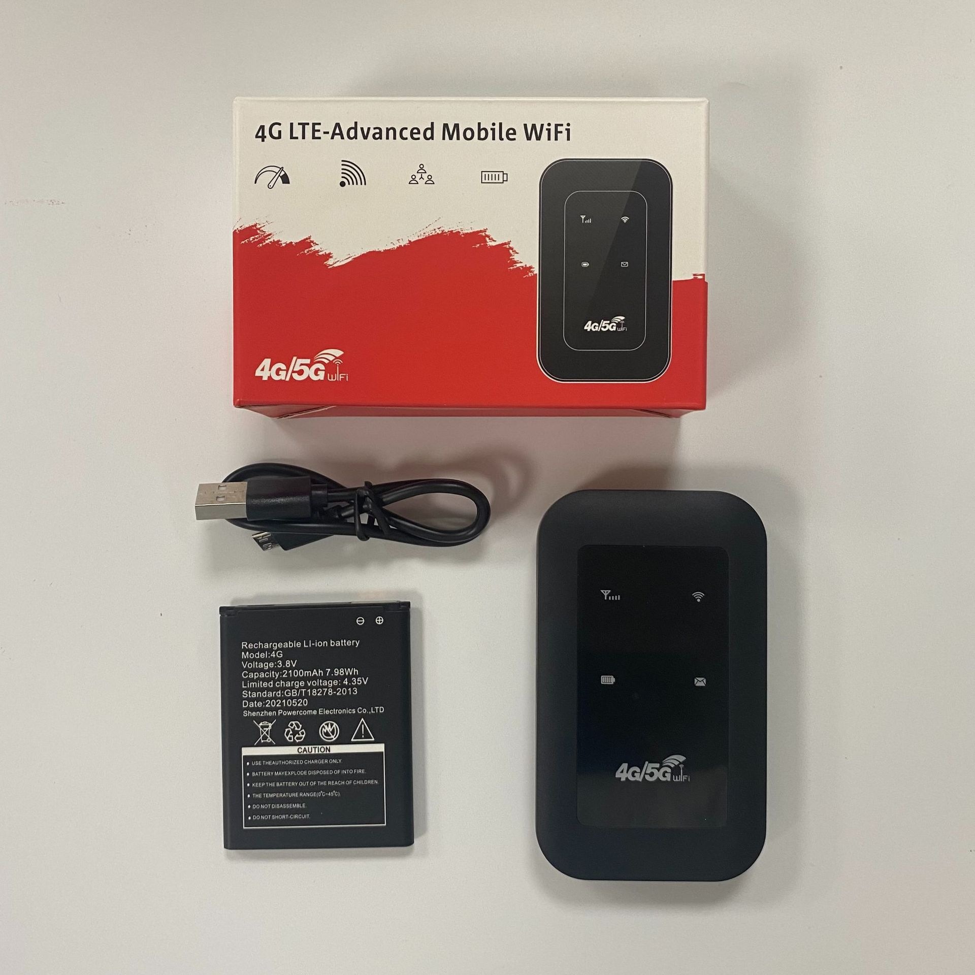 MF800 Black 4G Portable WIFI Mobile Car MIFI Portable Pocket WIFI Router Plug-in Card LTE