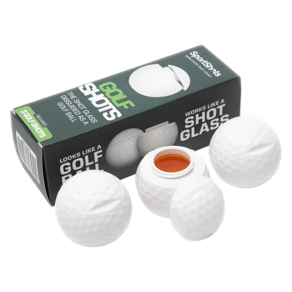 Golf Ball Shaped Shot Glass