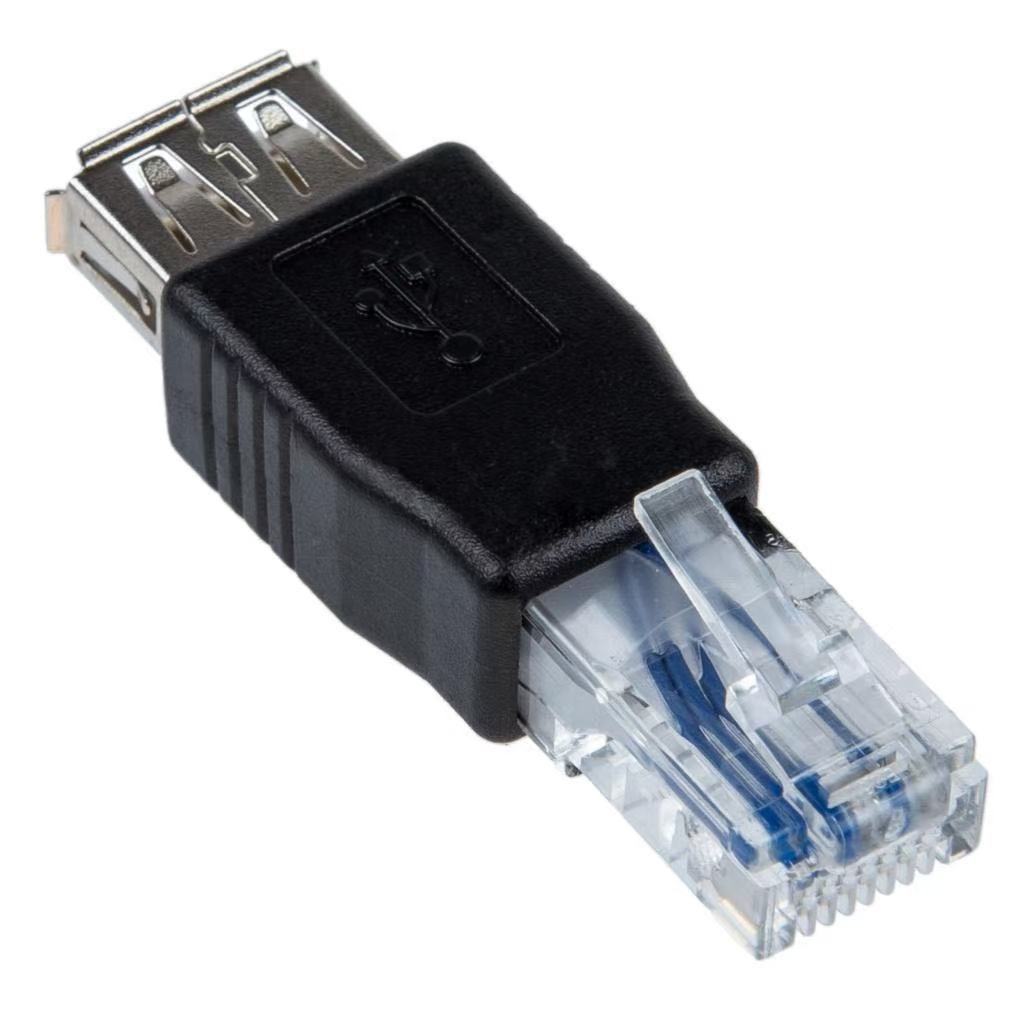 USB to RJ45 adapter USB to network cable crystal USB adapter USB female to crystal head