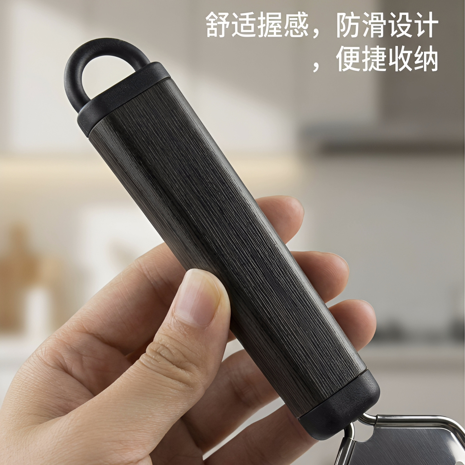 Small hole large hole dual-use stainless steel radish grater imitation wood grain handle household kitchen multifunctional fruit and vegetable grater shredder tool