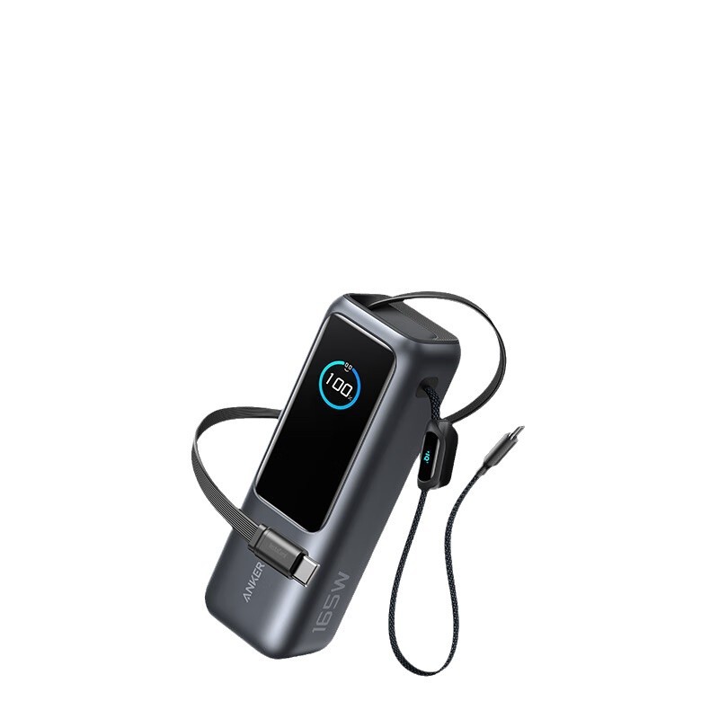ANKER Zolo Anker 165W Dual Cable Power Bank Fast Charging 25000mAh Mobile Power A1695
