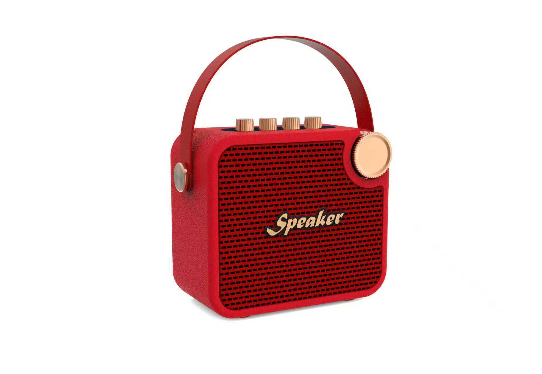 New MINI6 Horse Four Convenient Portable Outdoor Desktop Handle Subwoofer Bluetooth Speaker Audio