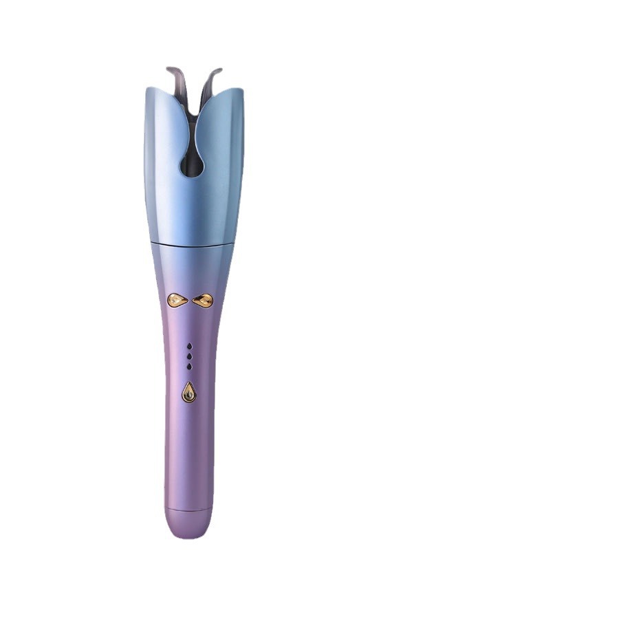Automatic Curling Iron Rose Curl Non-Damaging 25MM Big Wave Charging Curler Wireless Portable
