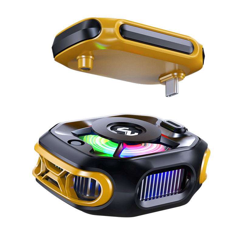 Mimo CX12 External Battery Phone Cooler Semiconductor AI Temperature Control Wireless Magnetic Suction Digital Display Magnetic Wireless