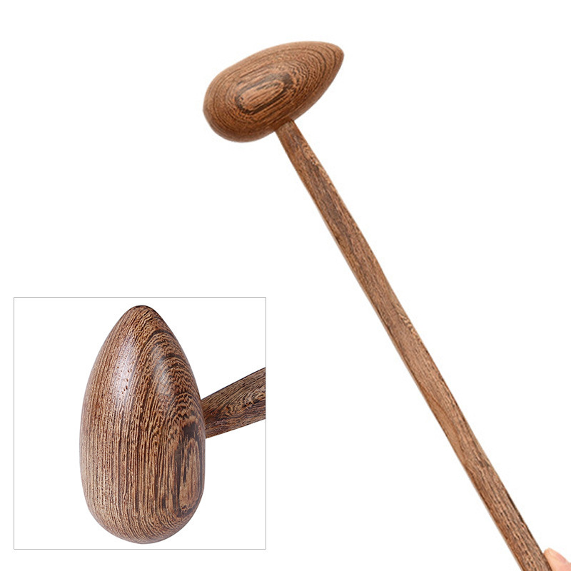 Chicken wing wood massage hammer, solid wood meridian hammer, old man's joy, tapping back massage hammer, meridian acupoint massage health stick