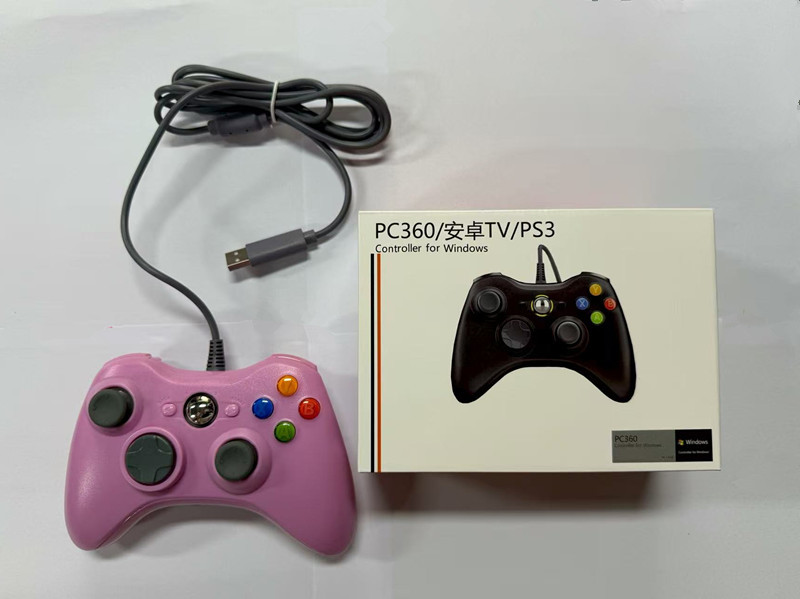 x360 PC controller computer version notebook steam wired TV BOX NBA Black Myth vibration game controller
