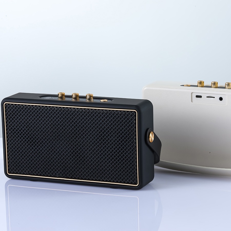 2024 M18 Bluetooth Speaker Portable Handheld Outdoor Wireless Heavy Bass Small Speaker Book