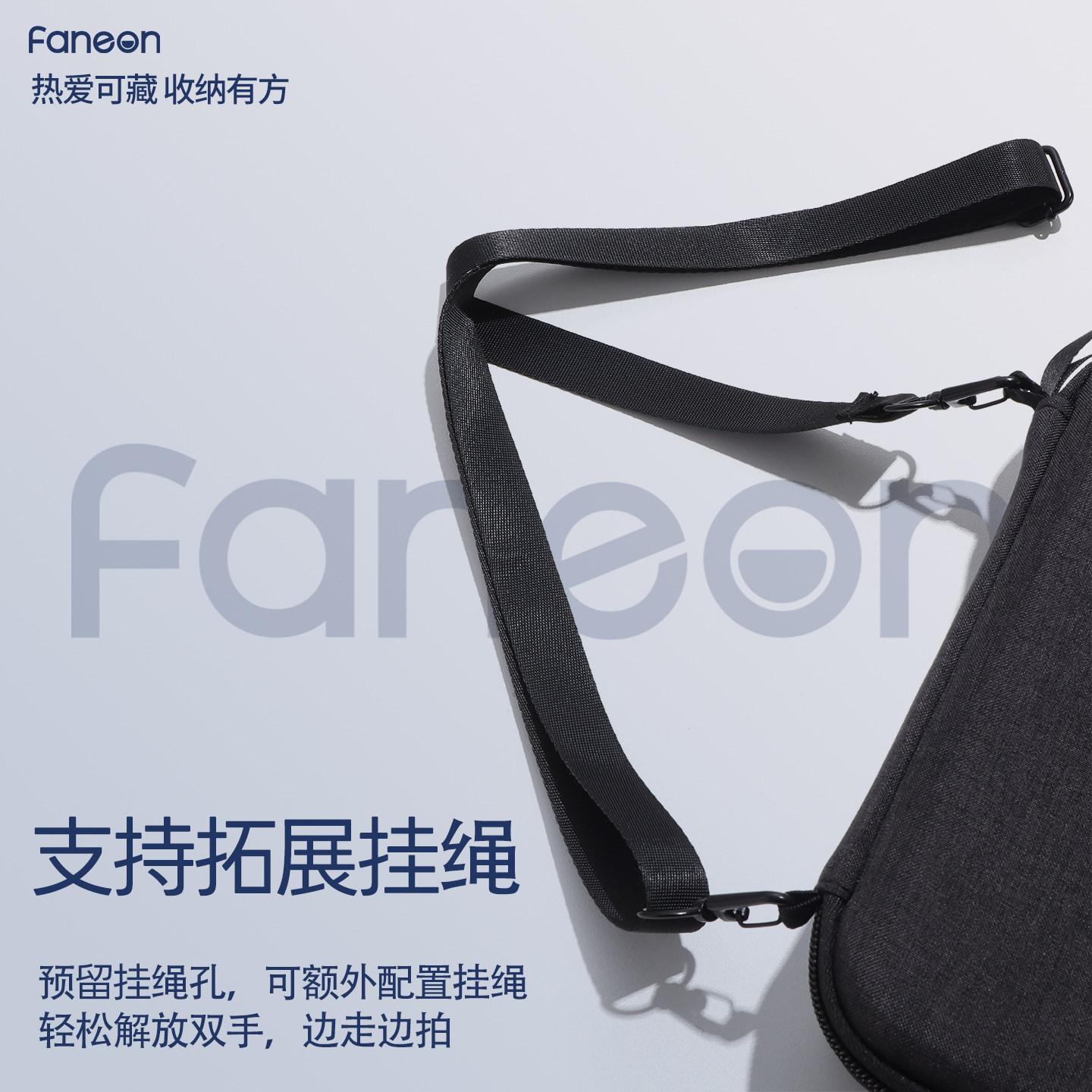 Compatible with DJI Pocket 4 Pro storage bag, gimbal camera 4p standard edition storage box, crossbody portable bag