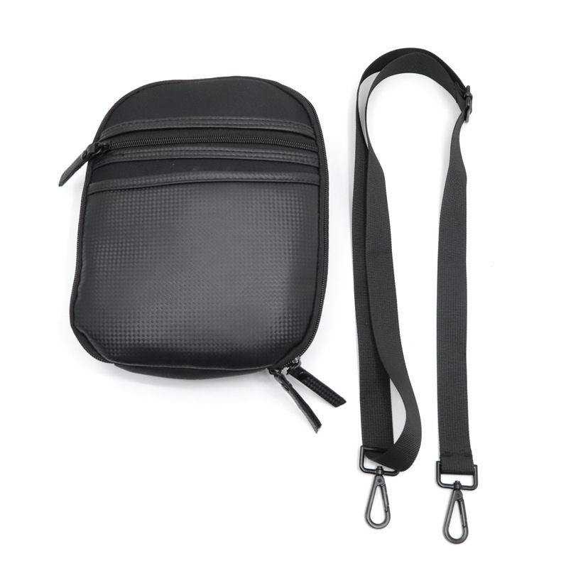 Outdoor multifunctional PU single-layer storage bag crossbody pistol bag tactical single shoulder bag hidden portable gun bag holster