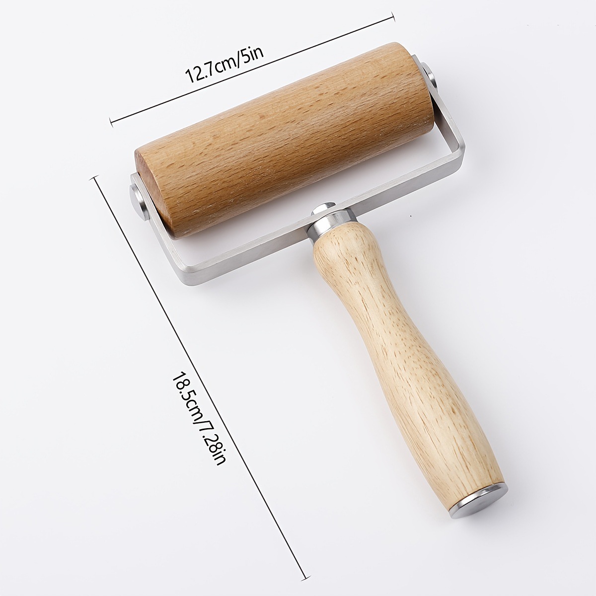 Stainless Steel Pizza Dough Roller Knife Rolling Needle Pricker Western Pastry Dough Mesh Knife Grid Lace Baking Tool