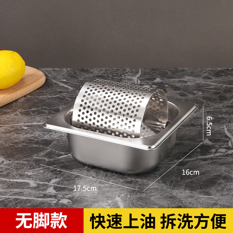 Thickened stainless steel butter spreader American-style burger tool butter roller street burger