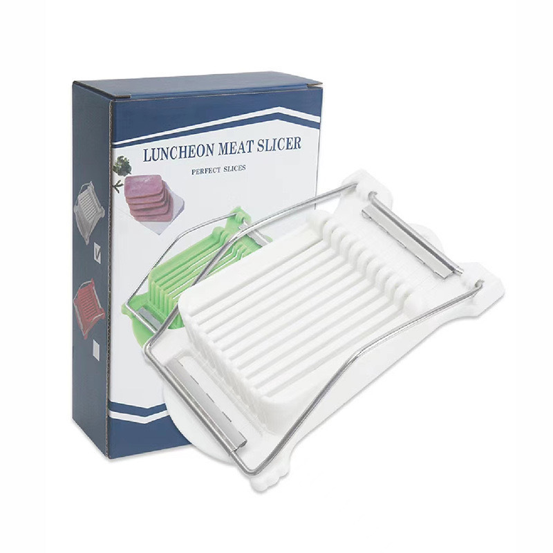 14-Slice Lunch Meat Slicer Household Fruit Vegetable Cutter Kitchen Egg Slicer Ham Banana Slice Divider