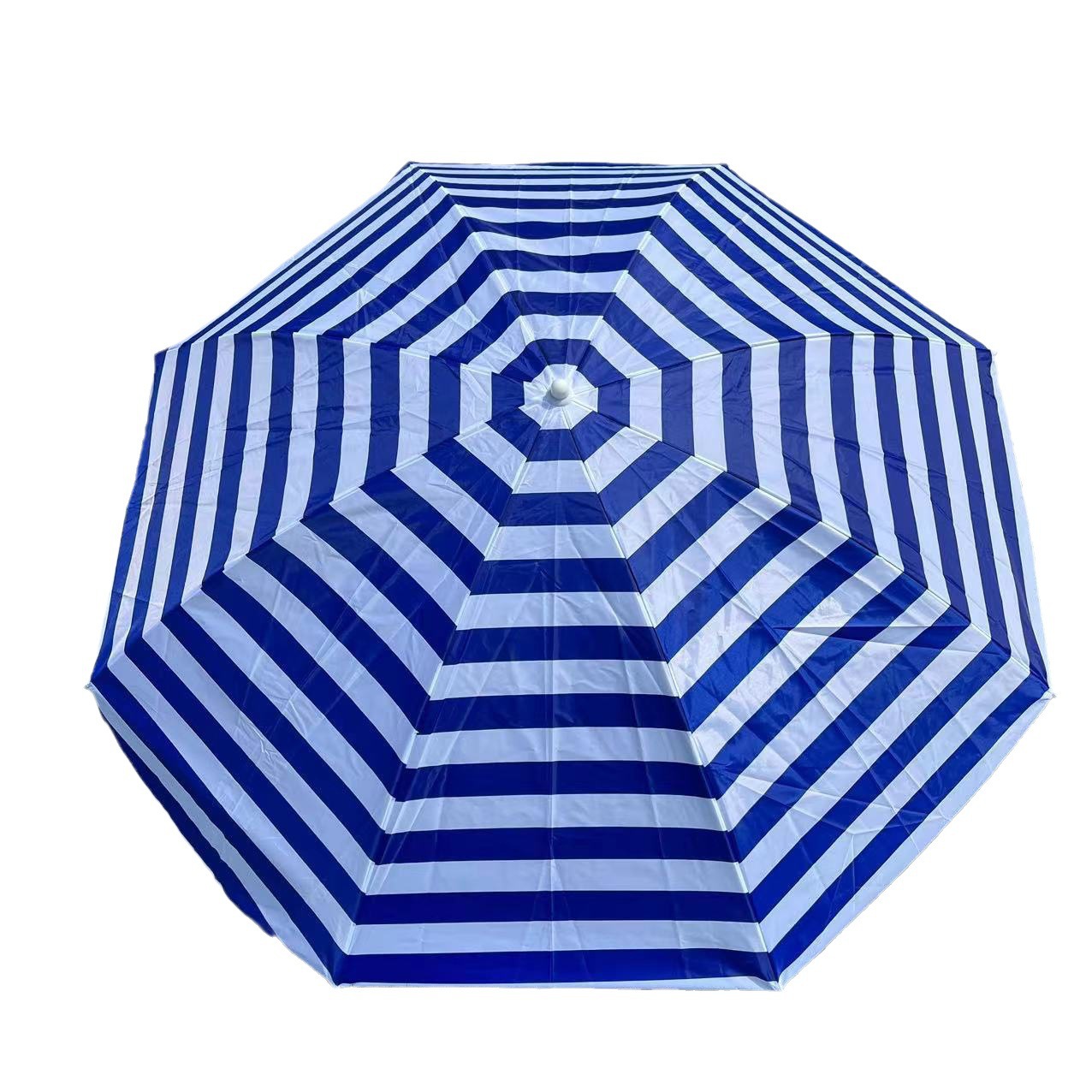2m striped sun umbrella, stall umbrella, courtyard umbrella, portable advertising umbrella, beach umbrella