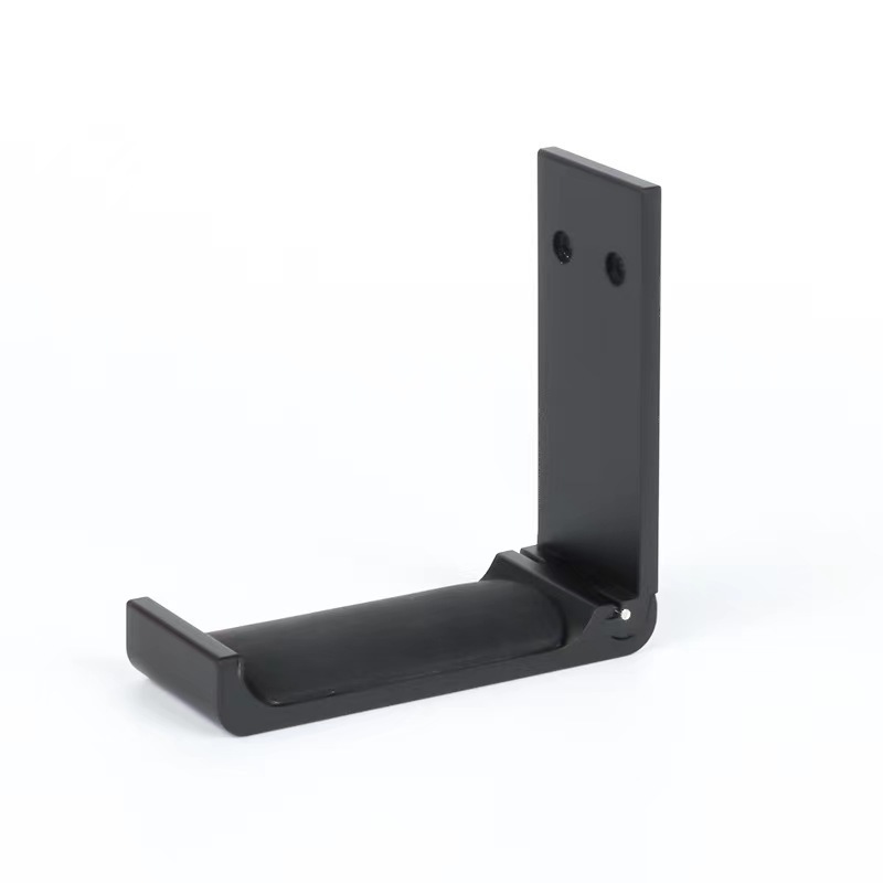 Private mold gaming headset folding stand, over-ear desktop storage hanger, backpack stand, metal no-drill stand