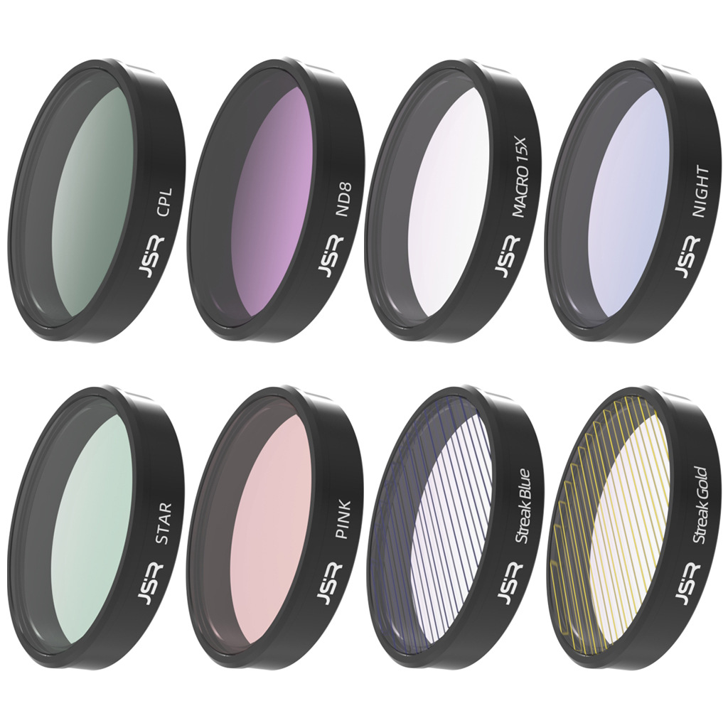 Quick-install filter for DJI Osmo Action 3/4/5Pro CPL polarizer for DJI action camera accessories