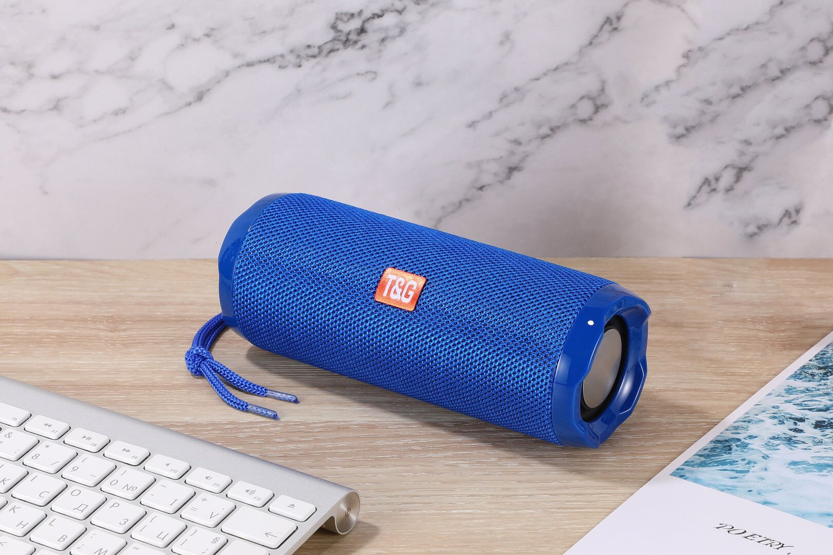 New TG191 Wireless Bluetooth Speaker TWS Portable Bluetooth Speaker Fabric Waterproof U Disk Card Speaker