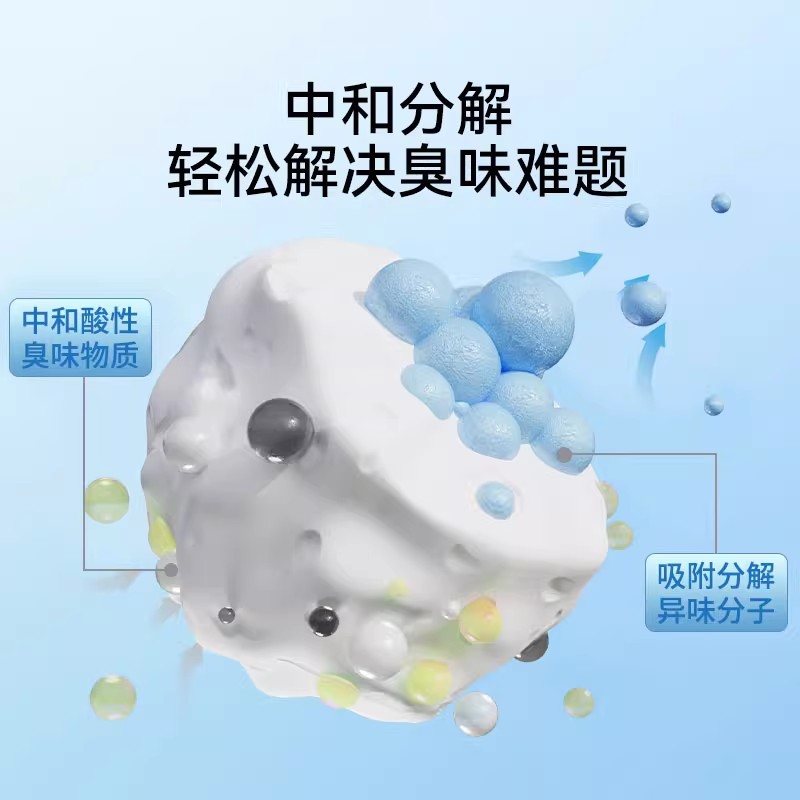 Baking Soda Granule Cat Litter Deodorizing Granules, Odor Removal, Dehumidifying, Cat Supplies Companion, Scent Neutralizer, Large Grain Cat Litter Special
