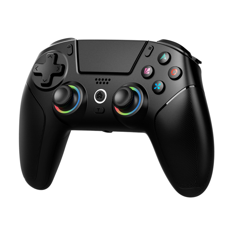 New PS5 wireless bluetooth game handle RGB light continuous fire motion sensing vibration Switch mobile phone PC handle