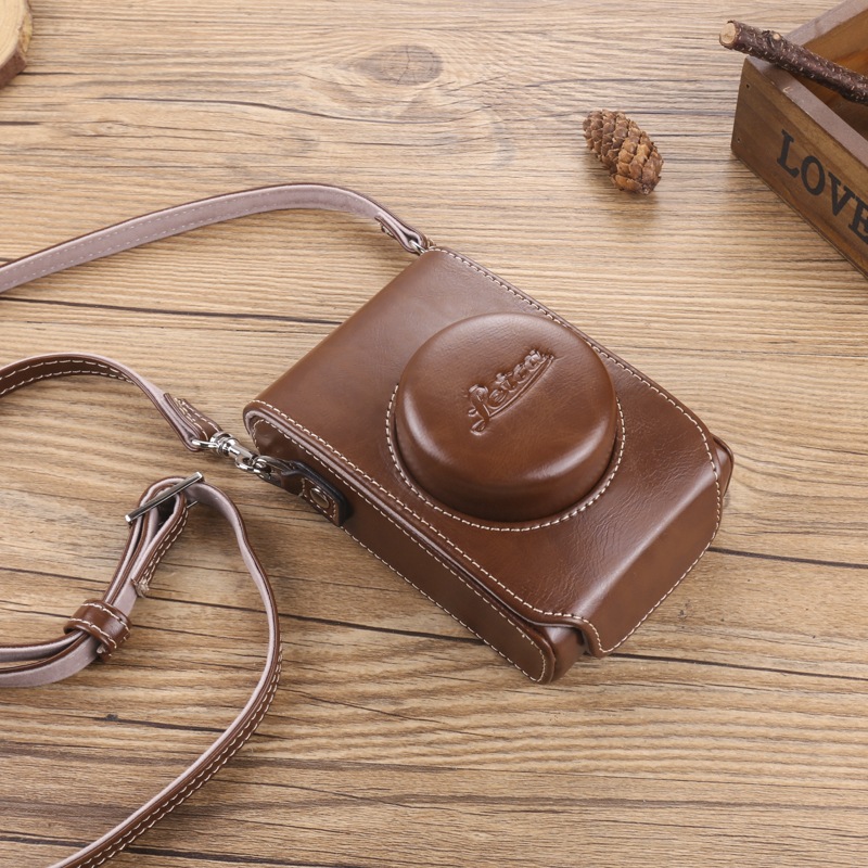 Leather case for Leica C-LUX D-LUX7 typ109 D-LUX6 Panasonic LX100m2 LX5/3 camera bag