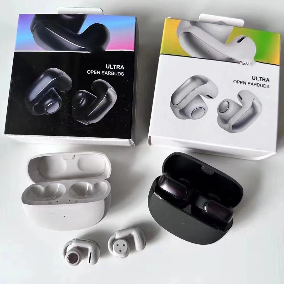 New Ultra Open Ear Wireless Bluetooth Headphones V12 Ear Clip Spatial Audio Not In-Ear