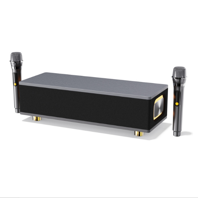 Home KTV Audio System with Built-in Microphone, TV Karaoke, Projector, and Microphone for Home Use