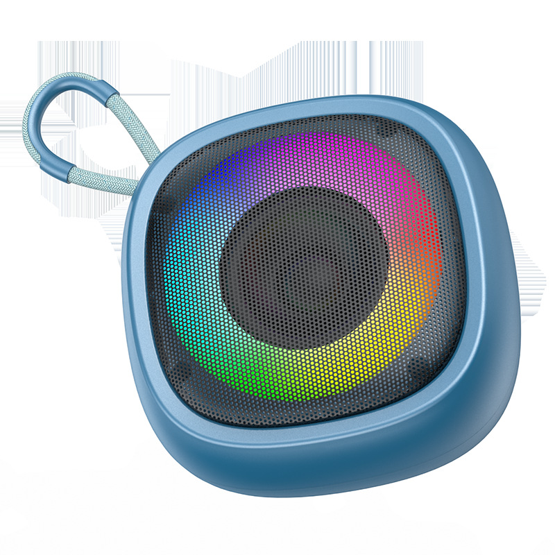 Bluetooth Speaker Wireless Portable Indoor Outdoor High Volume Small Size RGB Light Audio