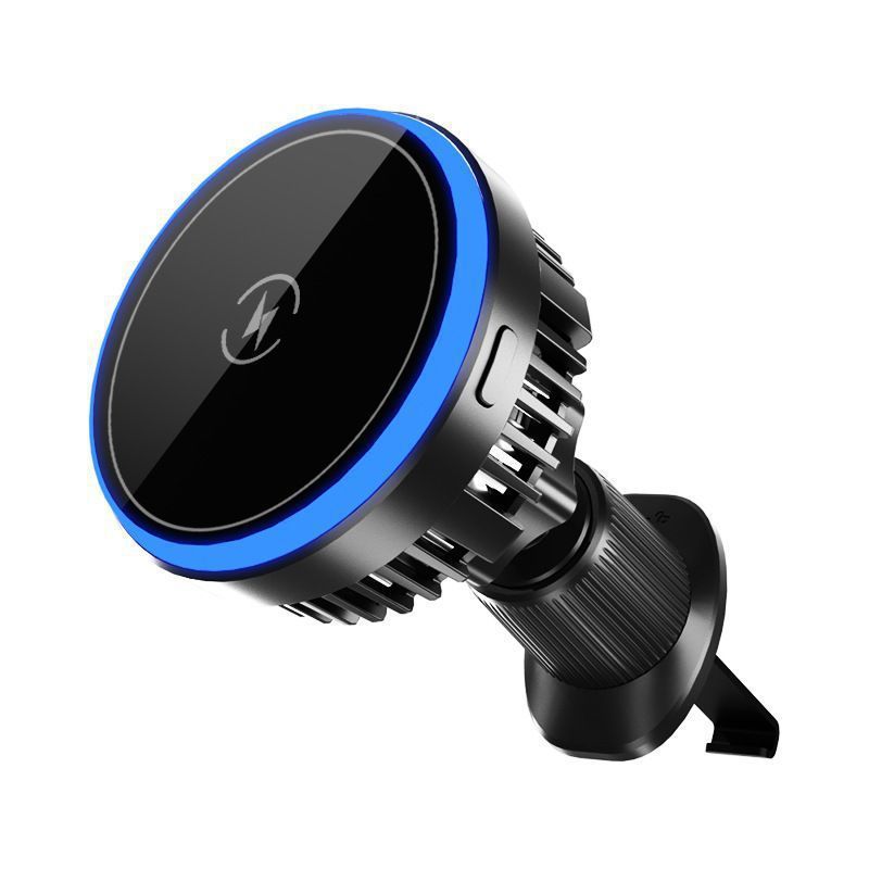 New Magnetic Car Phone Holder Suitable for Apple 15 Magsafe Wireless Charger Cooling Refrigeration Charger