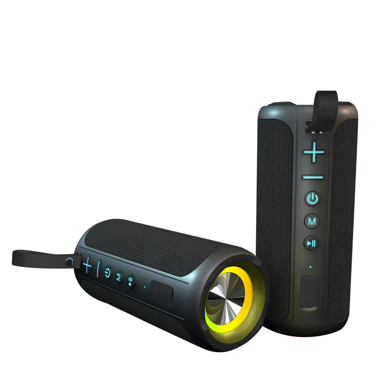 Cyboris 20W Dual Speaker Wireless Bluetooth 5.1 Colorful TWS Speaker Outdoor Portable Long Battery Life Audio