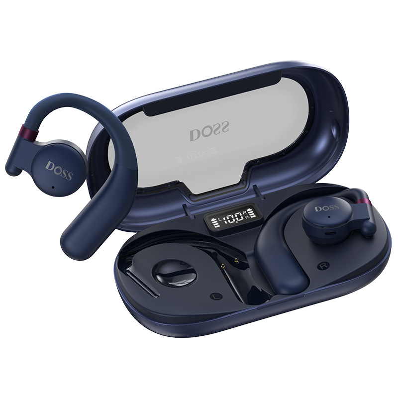 DOSS True Wireless Bluetooth Earbuds OWS Open-Ear Noise Reduction Outdoor Cycling Sports Waterproof Game