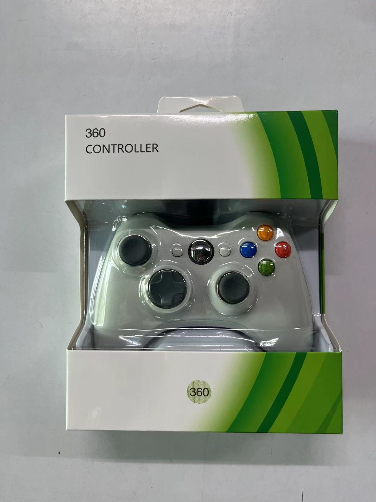 xbox360主机/pc专用 有线双马达震动（白色带包装）
