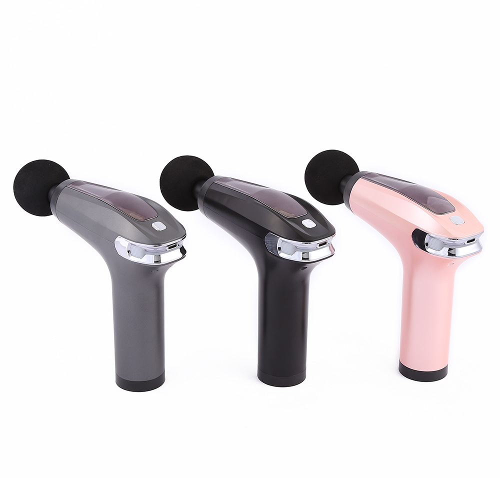 Blueidea-326 Fascia Gun Home Detachable Handle Fitness Relax Muscle Massager LED Display