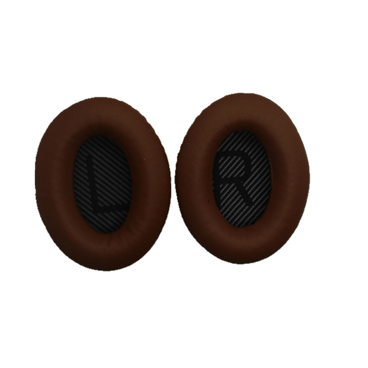 QC25咖啡色耳套+黑色LR垫棉
