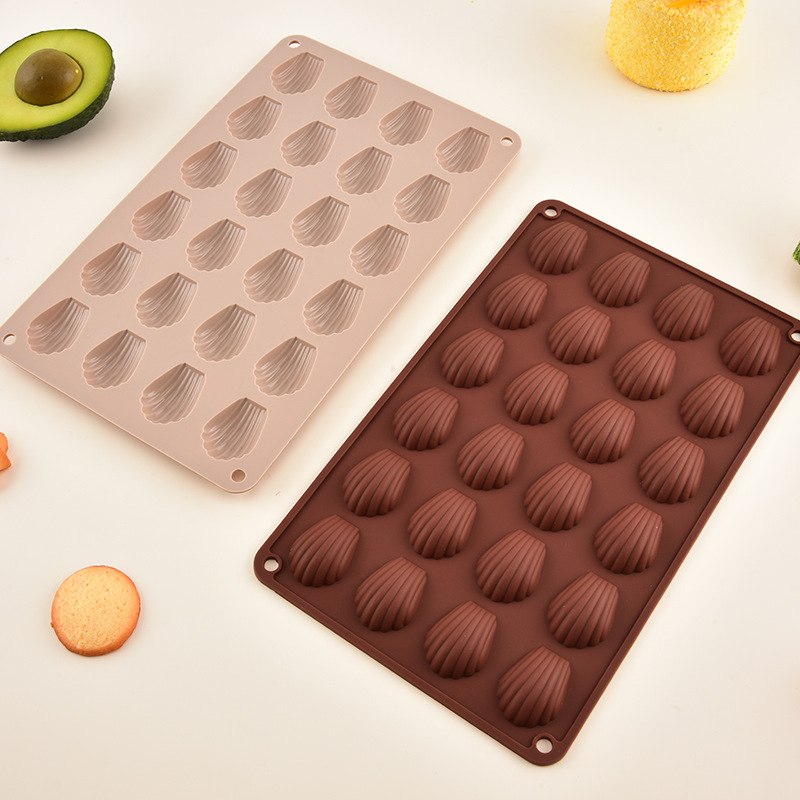 Home DIY 24-hole mini high temperature resistant silicone chocolate mold baking cake biscuit mold