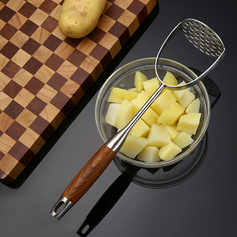 304 stainless steel potato masher crusher masher grinder baby food tool potato masher sweet potato water