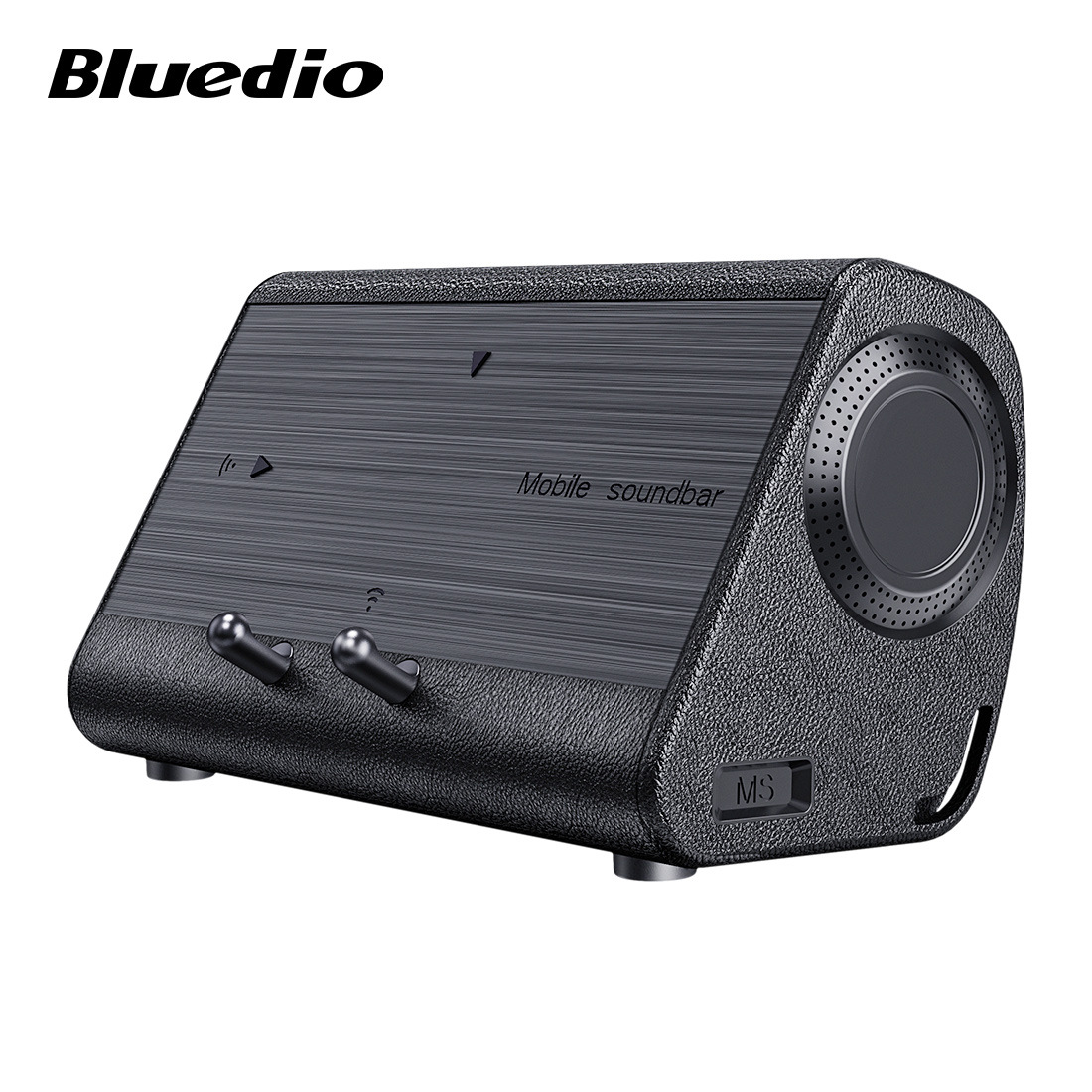New Bluedio MS Mobile Phone Soundbar Magnetic Induction Speaker Wireless Smart Subwoofer Gaming Audio Stereo
