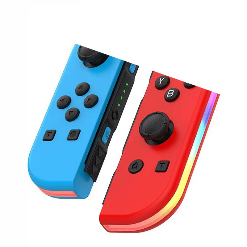 Switch Left and Right Handles Joycon Small Handle Bluetooth Handle NS Private Mold Game Wireless RGB Light Handle