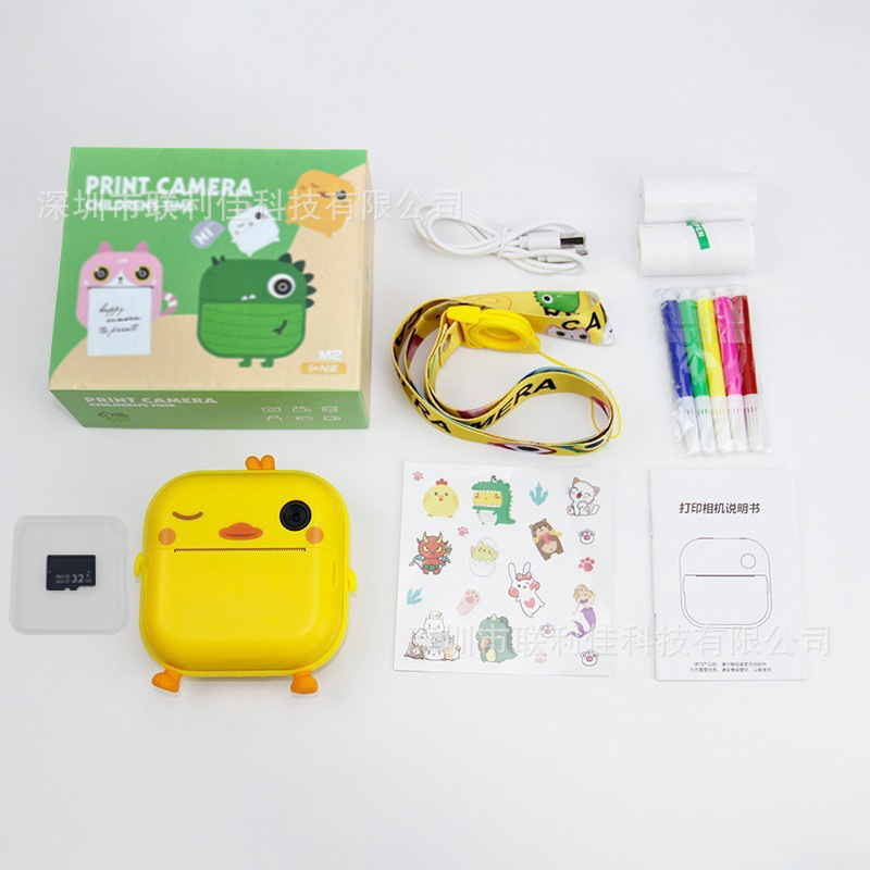 Polaroid camera print photo video instant print support instant print
