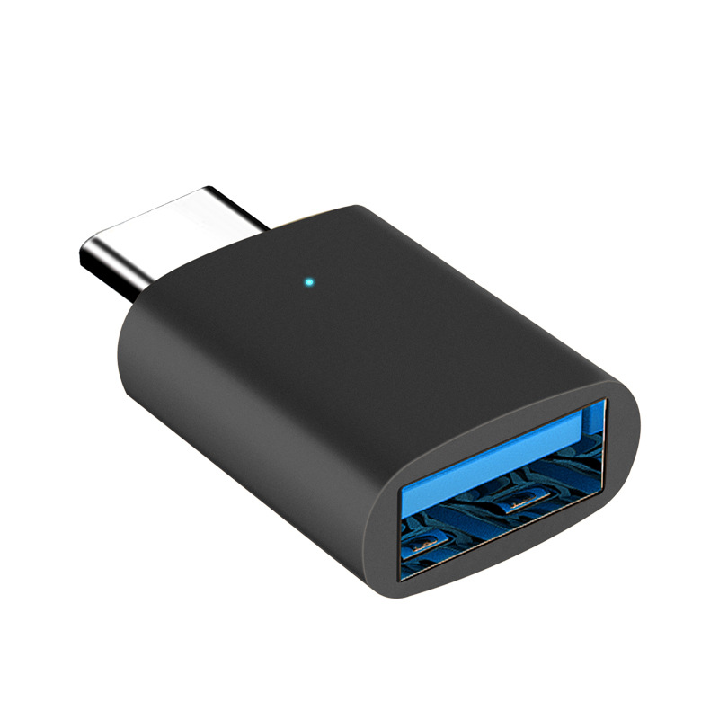 Metal Type-C to USB3.0 Adapter Phone OTG Tablet U Disk Converter Port Notebook Expansion Converter