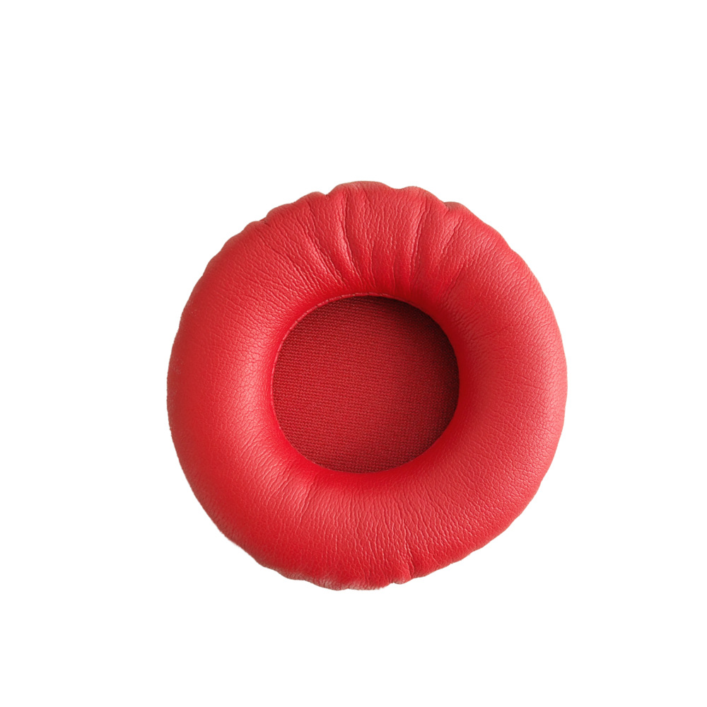 Round diameter 45-110mm headphone pads 55 65 70 75 80 90 100 leather sponge headphone ear covers