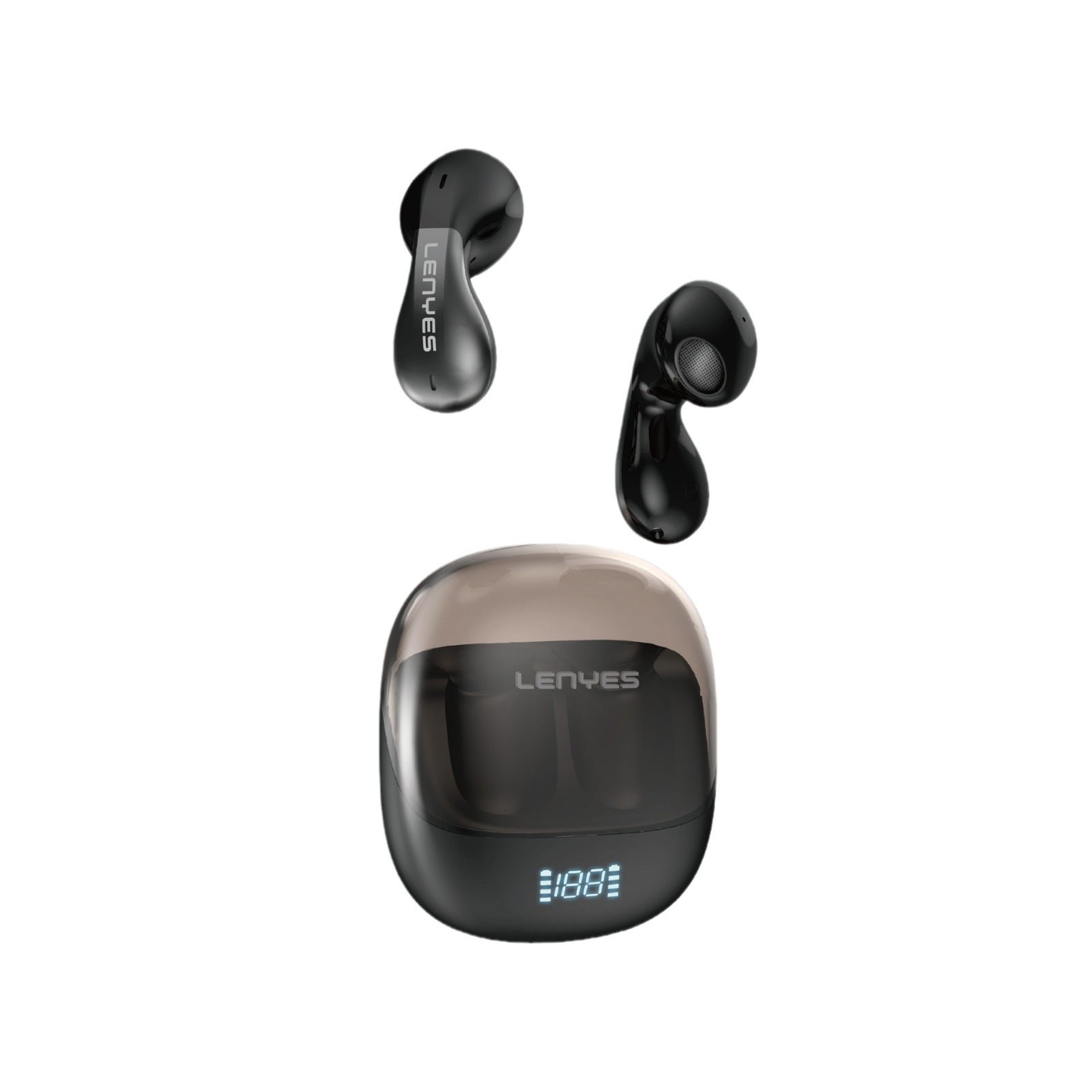 Private Mold New AIR81 Bluetooth Headphones TWS Wireless Mini Sports Running LED Display Battery Level Gaming