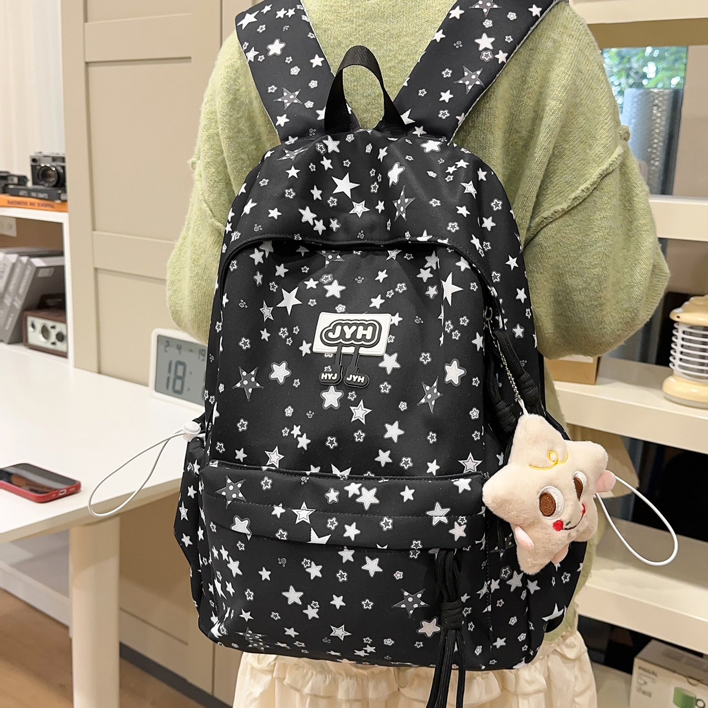 2026 New Small Fresh Girl Backpack Casual Junior High School Student Backpack Travel Backpack