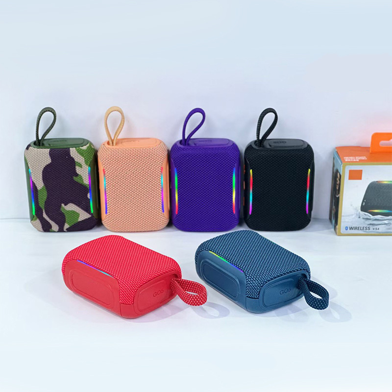 GO5 Wireless Bluetooth Speaker TWS Outdoor Home Portable Mini Bass Card Slot Gift Speaker