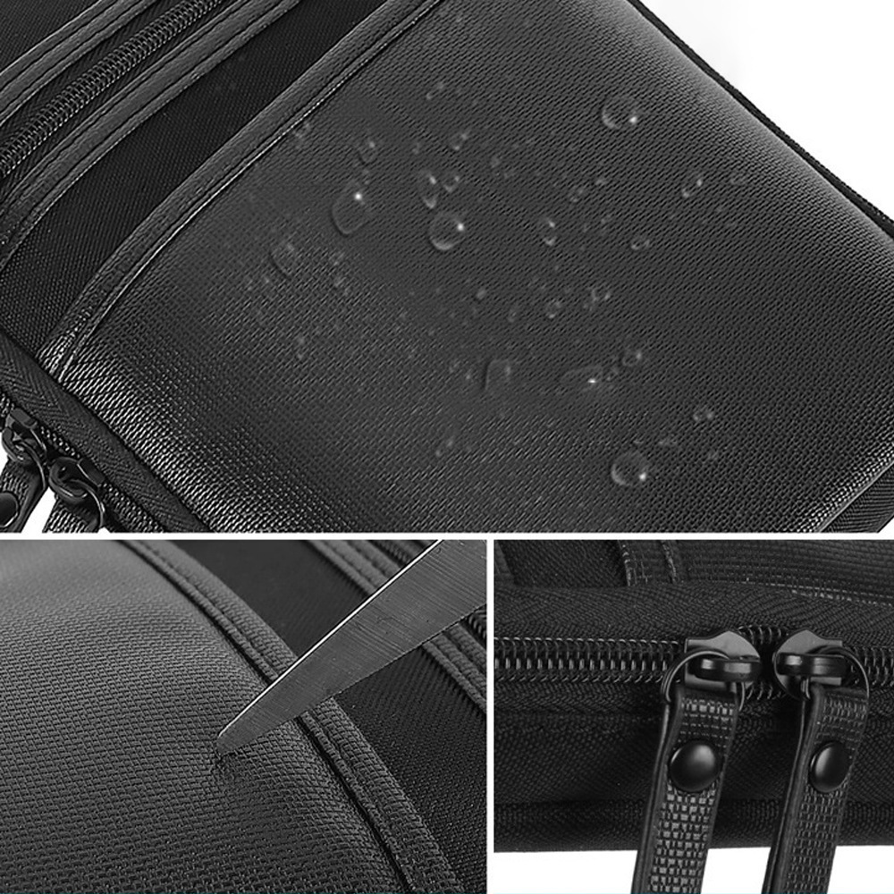 Outdoor multifunctional PU single-layer storage bag crossbody pistol bag tactical single shoulder bag hidden portable gun bag holster