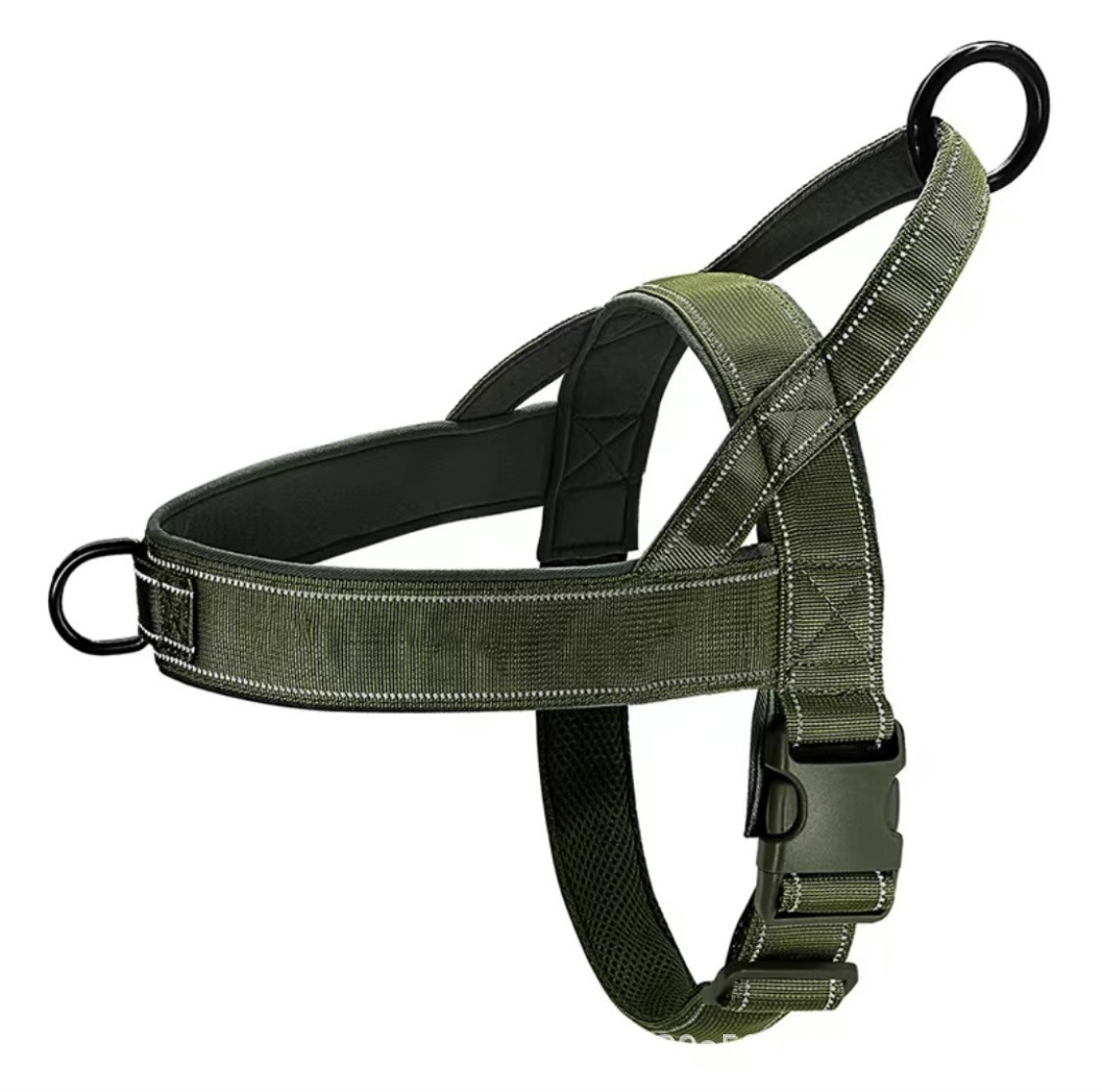 Dog chest harness vest type leash large dog dog collar horse dog golden retriever German shepherd border collie neck collar dog walking rope