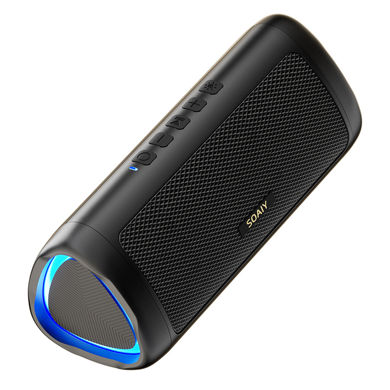 Soai S36+ Bluetooth Speaker Wireless High Quality Small Audio Outdoor Portable Indoor Heavy Bass Subwoofer
