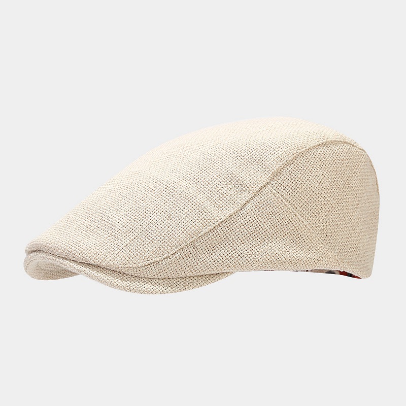 2026 Spring New Plain Beret for Women, Casual Painter Cap, Men's Forward Cap
