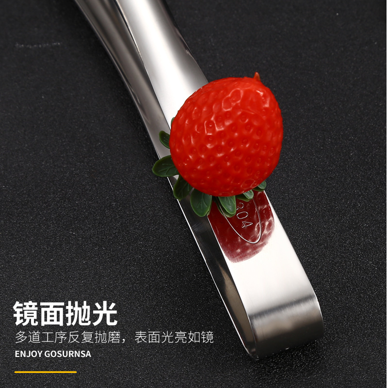 304 stainless steel food clip shark clip bread clip barbecue clip steak clip grilled meat kitchen household food clip