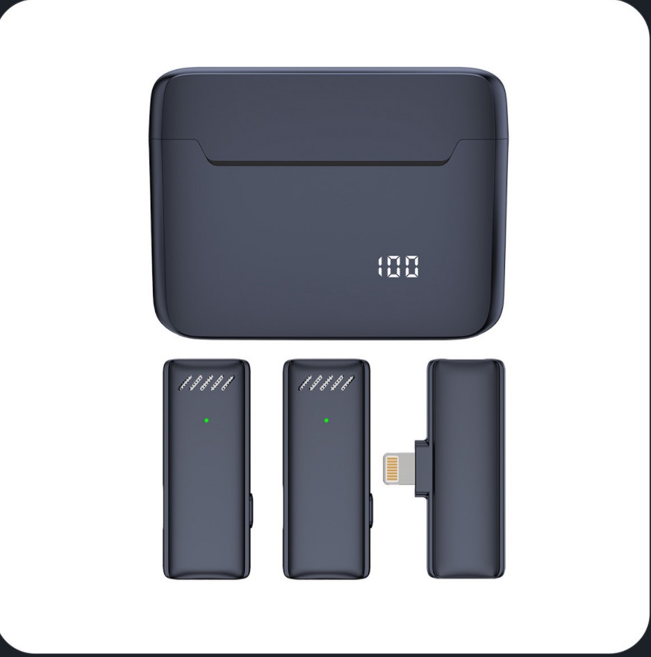 Private Mold S17 Three-in-One Wireless Lavalier Microphone Android Camera Universal Live Streaming Noise Reduction Mic