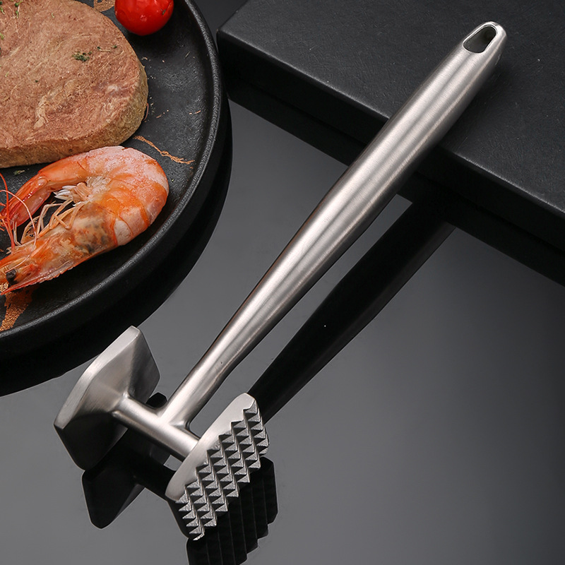 Meat tenderizer 304 stainless steel kitchen meat mallet household meat tenderizer kitchen tool